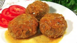 Сочные КОТЛЕТЫ с капустой в духовке.