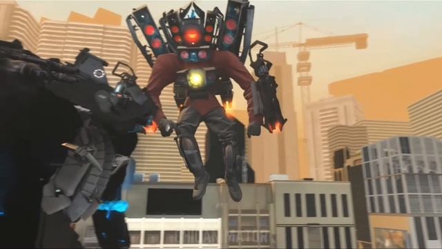 Что если Камерамена титана успешно заразили в Скибиди Туалет 57 часть 2 смотреть онлайн