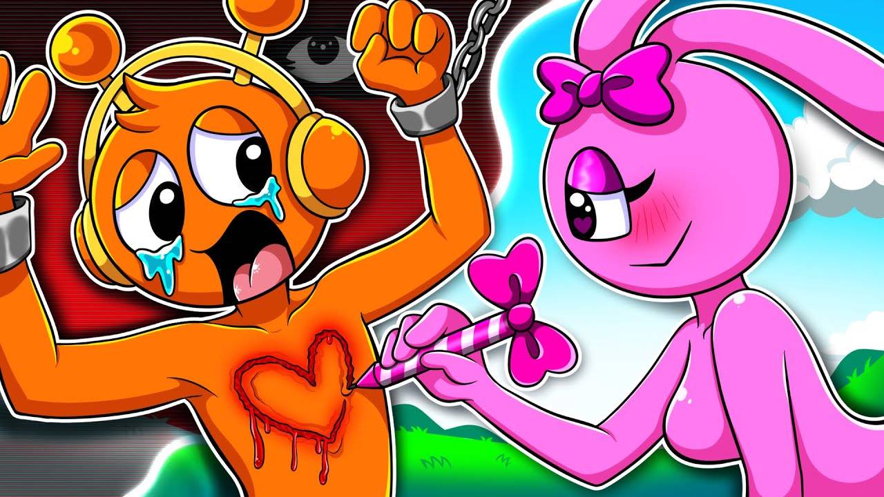 Пинки украла сердце Орена?! | Невероятная анимация Спрунки в коробке смотреть онлайн