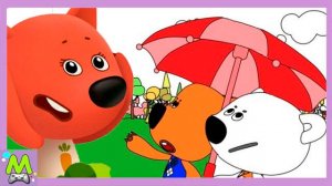 Раскраски с Ми-Ми-Мишками.Спасаемся от Огромного Тролля Лисички и Учим Цвета.Мультик Игра