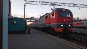 ЭП2К-202 с поездом №116 Адлер-Томск