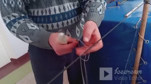 (8)Посадка рыболовной сети для тихой воды__ Верхний урез__  рыбалка на сеть_