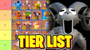 Рейтинг ВСЕХ классов в обновлении в игре 99 ночей в лесу в РОБЛОКС