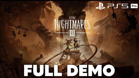 Полное прохождение // Little Nightmares 3 Demo // Без комментариев