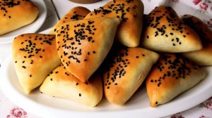 Пуховые воздушные пирожки из бездрожжевого теста