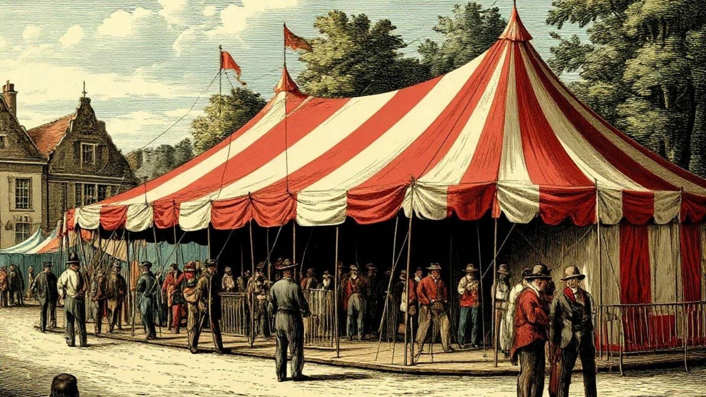 Цирк приехал в городок