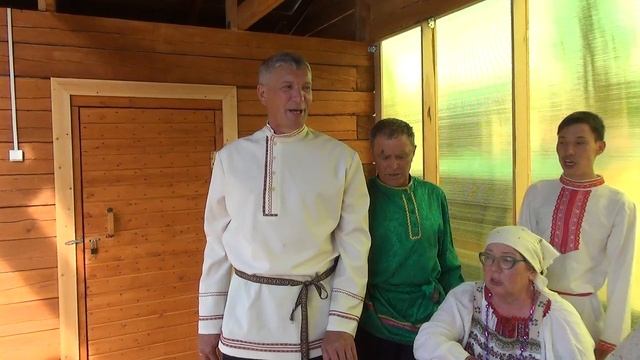 "Вы послушайте стрелочки". Поет ансамбль "Реченька" из с. Синск. Июнь 2021 года смотреть онлайн