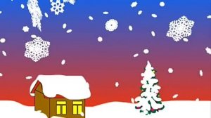 Снежинки.  Развивающий мультфильм.