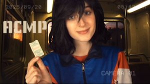 АСМР Doomer-girl: Поездка в троллейбусе на рынок | Ролевая игра