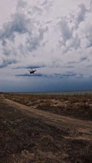 Залив АРТЕФАКТОВ.  Азовское море, отлив, берег обнажен на 300 метров.