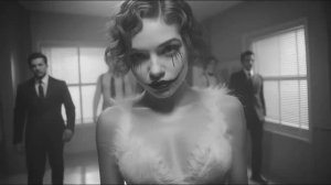 Видео и музыка сгенерированное нейросетью