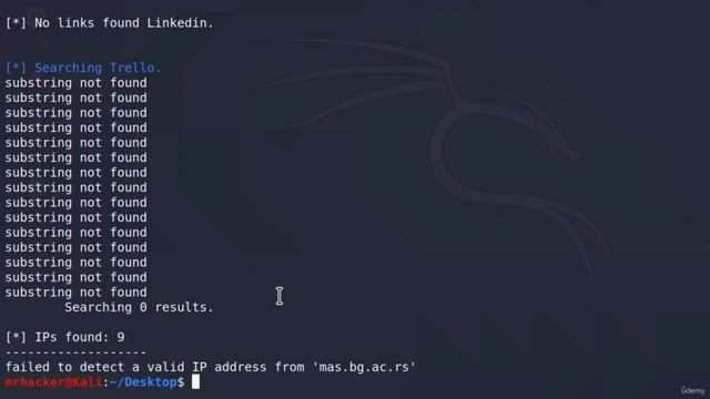 20. Сбор электронных писем с помощью theHarvester & Hunter io смотреть онлайн