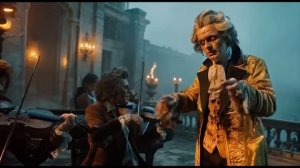 Видео и музыка сгенерированное нейросетью