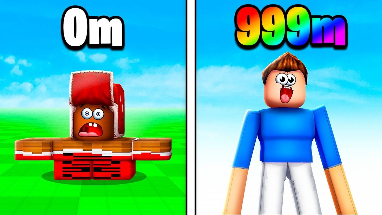 +1 САНТИМЕТР КАЖДУЮ СЕКУНДУ! Я СТАЛ ГИГАНТОМ В РОБЛОКС! 😱 смотреть онлайн