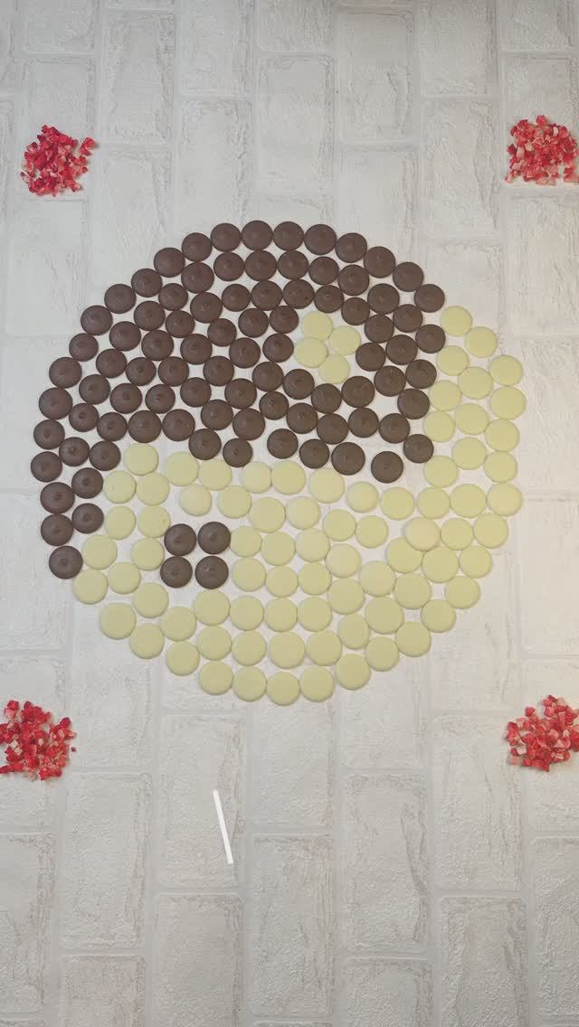 Необычный Торт «Вишня-шоколад» в стиле Инь-Янь!