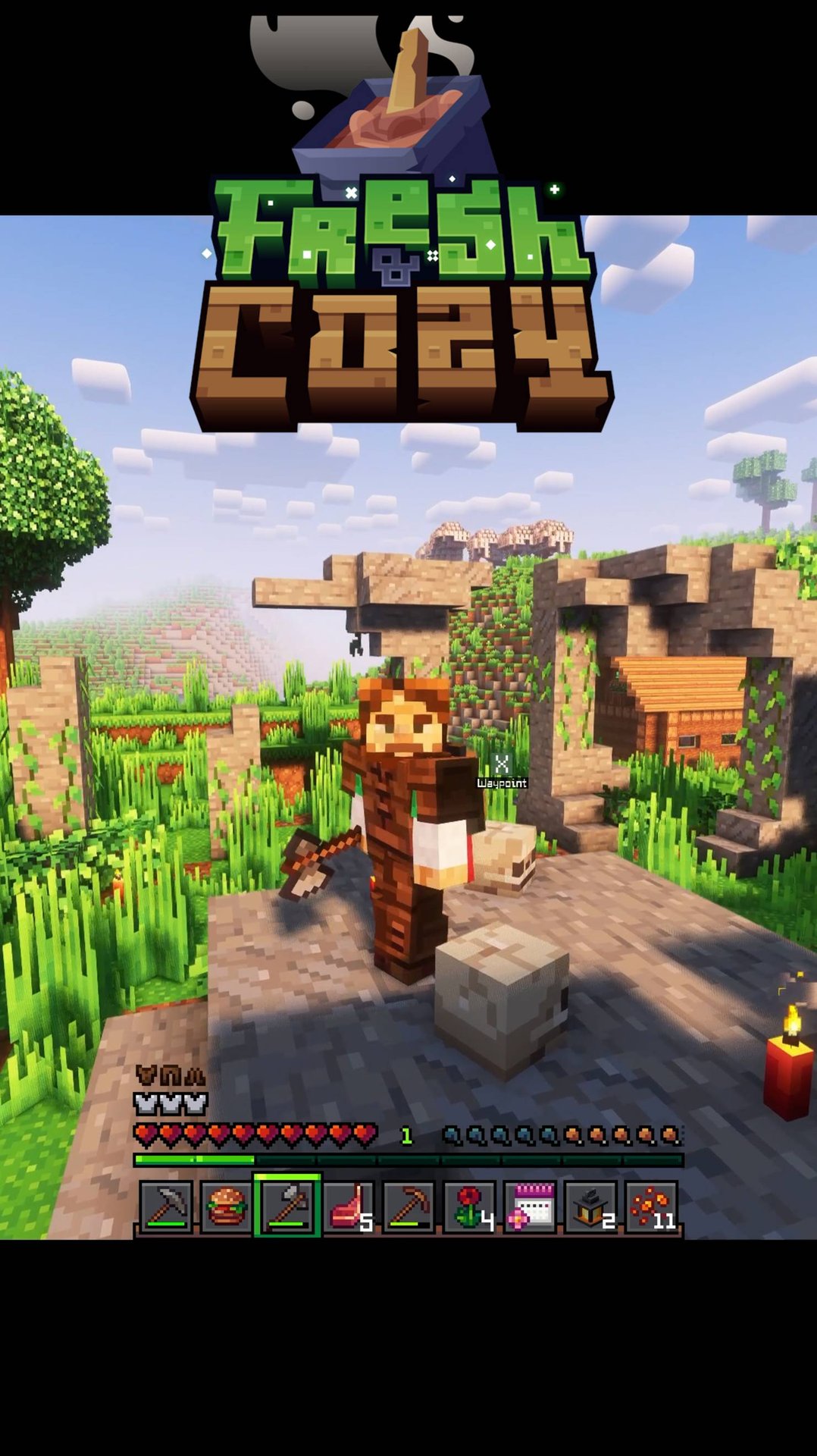 Надеюсь хозяина разорвали Зомби #minecraft #javaminecraft #minecraft100days смотреть онлайн