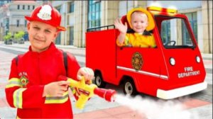 День в KidZania Dubai с Ромой и Оливером Весёлые профессии для детей