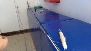 (9)Посадка рыболовной сети для тихой воды__ Нижний урез_Рыбалка_