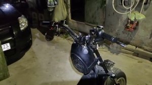 Имитатор звука мотора двигателя для электробайка.