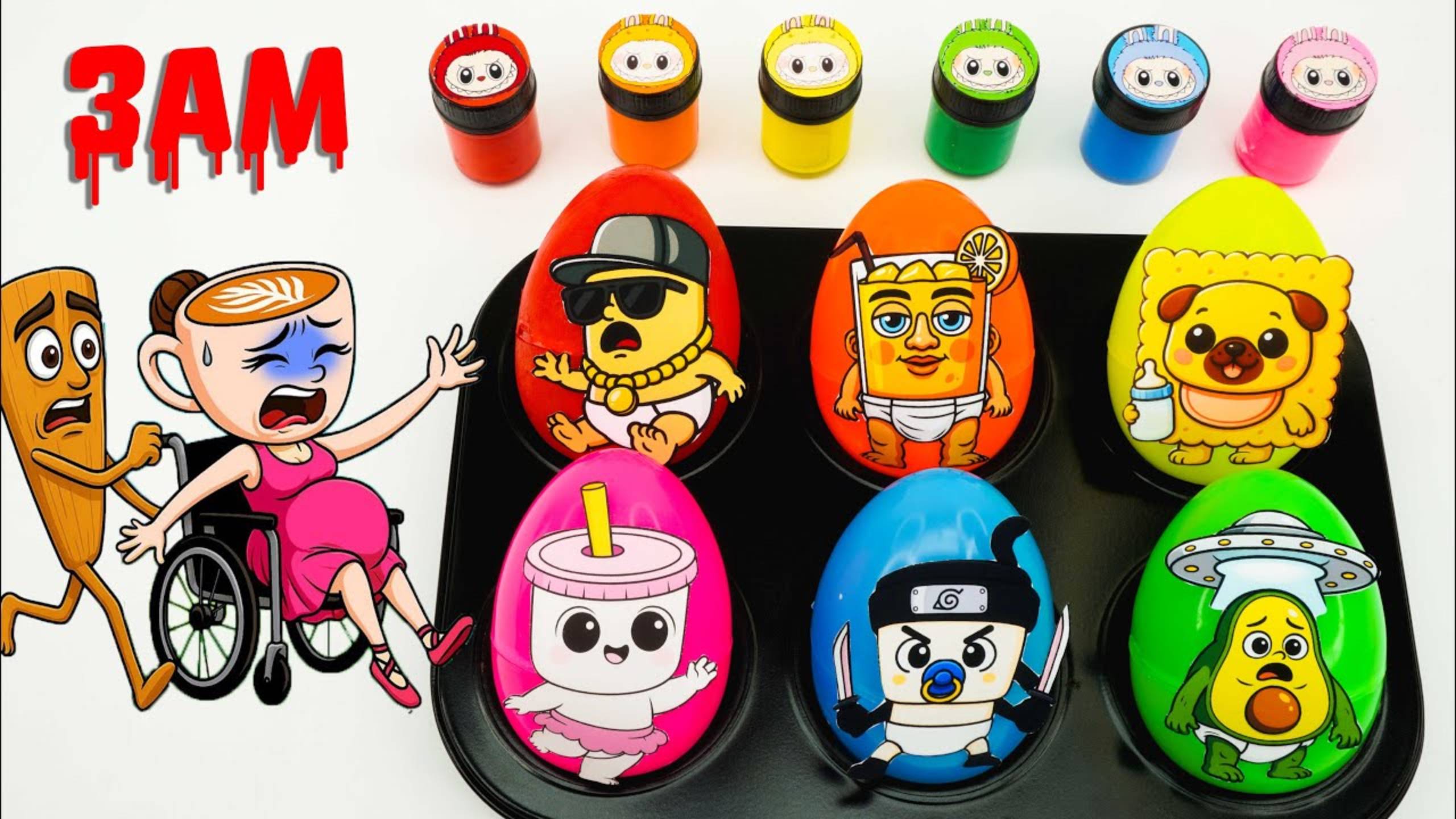 ЛАБУБУ или Балерина Капучино? | LABUBU против Итальянские Мемы| НОВЫЕ КРАСКИ