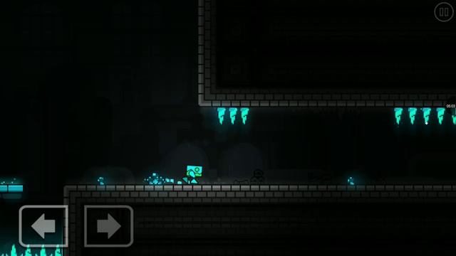 Geometry Dash! The Tower! Прохождение 3 уровня