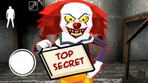 СЕКРЕТНАЯ ПАПКА  СТРАШНОГО КЛОУНА - Clown Neighbor Gang Granny