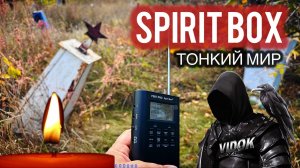 КОНТАКТ С ДУШАМИ НА КЛАДБИЩЕ / ЭГФ ФЭГ - SPIRIT BOX  ✞ 2025