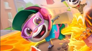 Говорящий Том бег за золотом.Бегите, прыгайте и мчитесь с Говорящим Томом в увлекательной погоне за