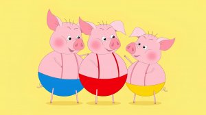 ТРИ ПОРОСЁНКА | Мультфильм для детей 🐺🐷🐷🐷