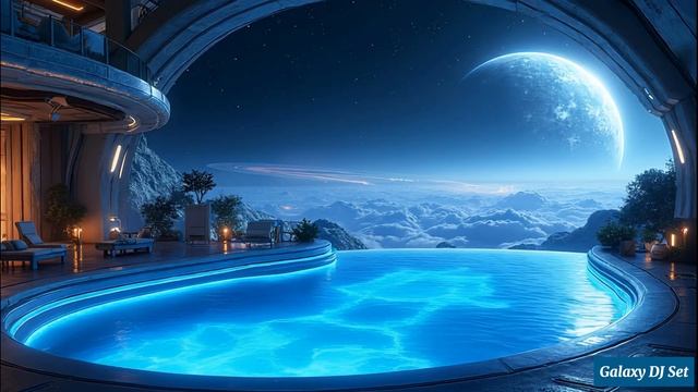 Relax By The Pool On An Orbital Station ｜ Cosmic Chill Vibes – Watch Now