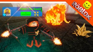 🔥 НОВЫЙ КЛАСС ОГНЕННЫЙ БАНДИТ! ЛАВОВЫЙ МАМОНТ В 99 НОЧЕЙ В ЛЕСУ РОБЛОКС 🔥 99 NIGHTS IN THE FOREST