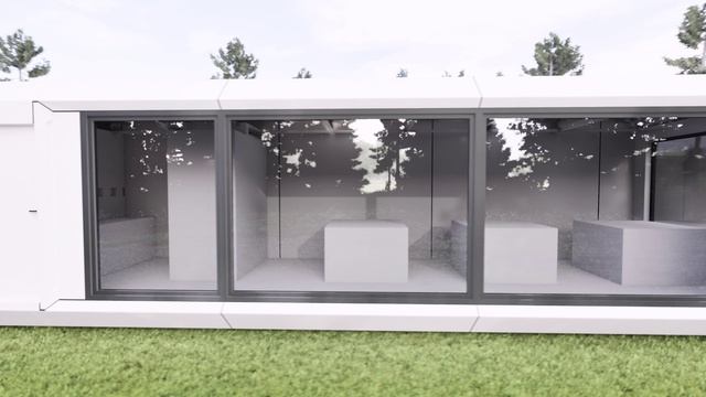 Проект модульного дома.