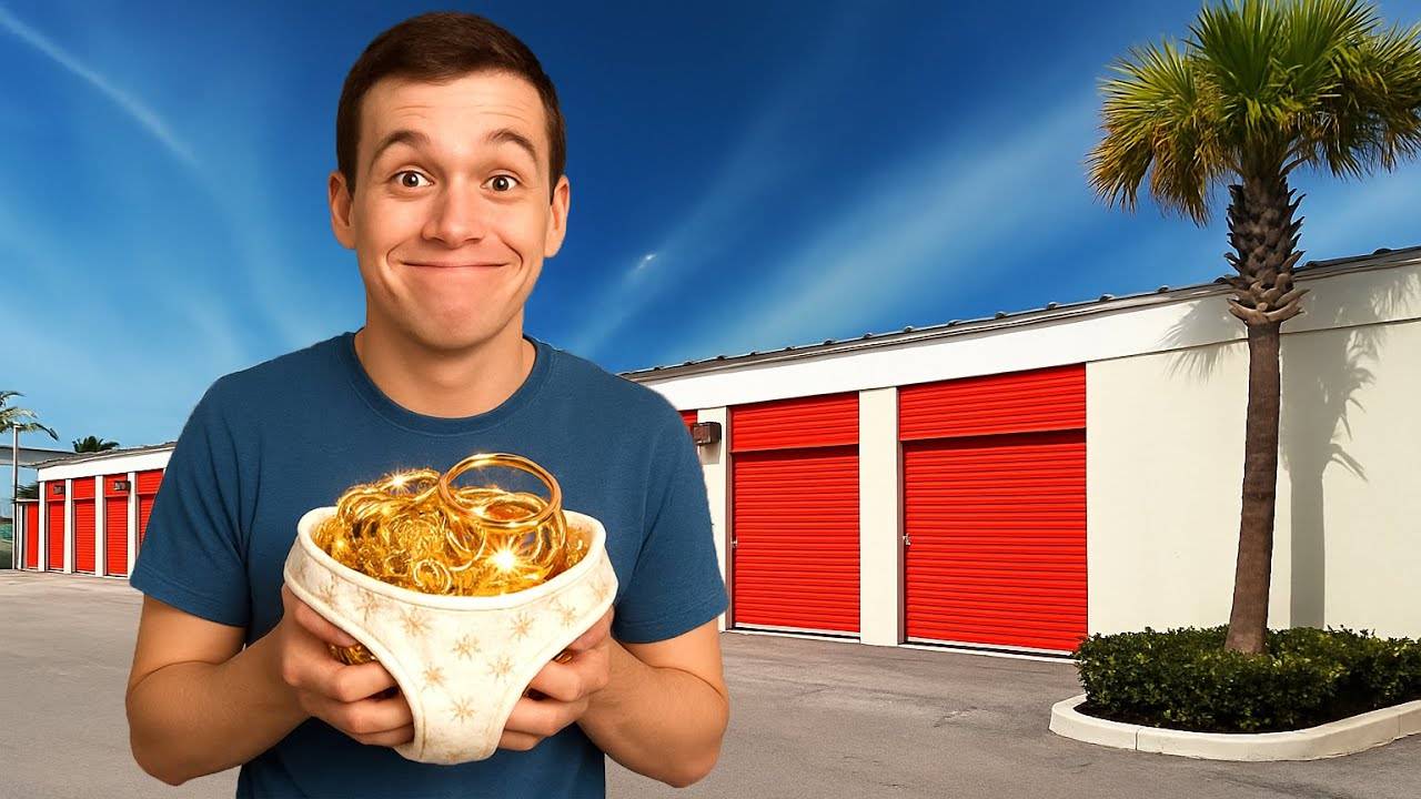 Нашли много золота в трусах. Очень повезло!