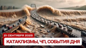 Катаклизмы сегодня 21.09.2025: Якутию заметает, Турцию и Мексику топит, извержение в Индонезии!