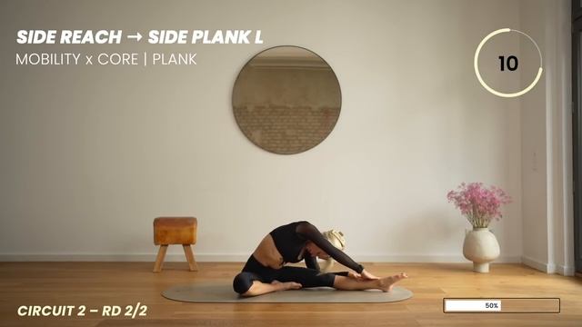 25 Min Mobility & Core Workout at Home _ No Equipment, No Repeats, Full Body Flow смотреть онлайн