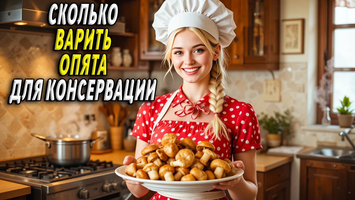 Сколько варить опята для консервации смотреть онлайн