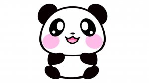 КАК ЛЕГКО НАРИСОВАТЬ МИЛУЮ  ПАНДУ 🐼