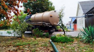 Еду на заявку. Откачка выгребной ямы от первого лица. Будни ассенизатора.