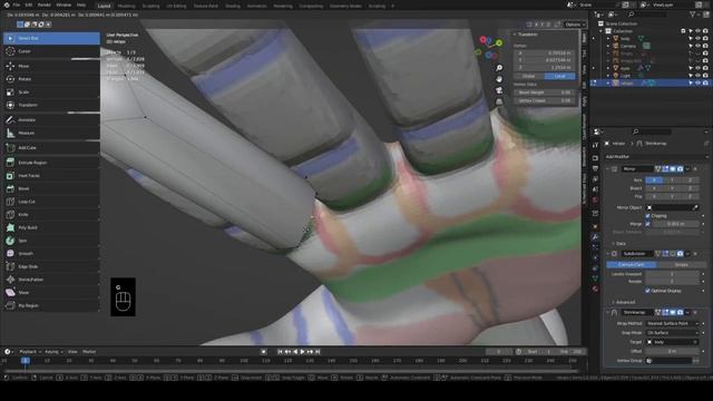 5 Body Retopology - Blender Character Sculpt Tutorial part 5 смотреть онлайн