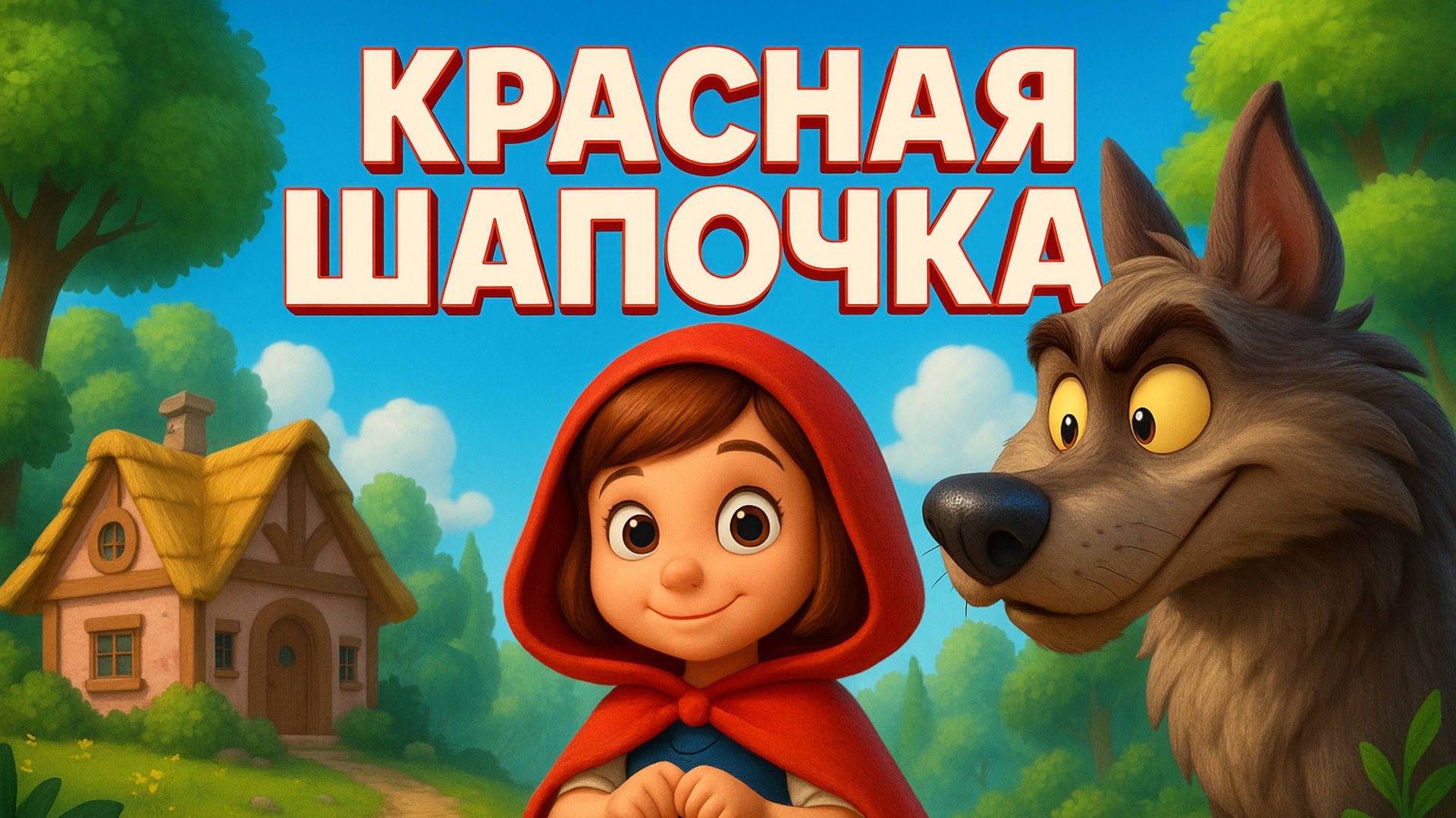 КРАСНАЯ ШАПОЧКА. ЛЮБИМАЯ СКАЗКА ДЛЯ ДЕТЕЙ👧❤️ смотреть онлайн