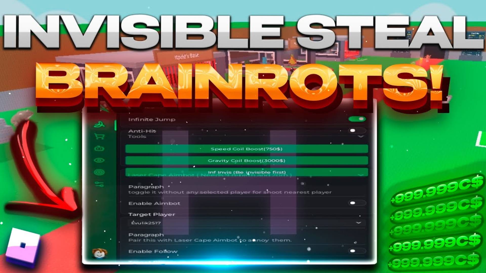 [NEW ⁉️] 💀 Steal A Brainrot Instant Steal Script! 🤤 | KEYLESS | INSTANT STEAL | UNPATCHED