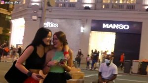 Pretty Girls get Scared and Run Like Crazy _ Bushman Prank _ Scaring People