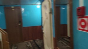 Теплоход А.С. Попов. Прогулка по нижней палубе.