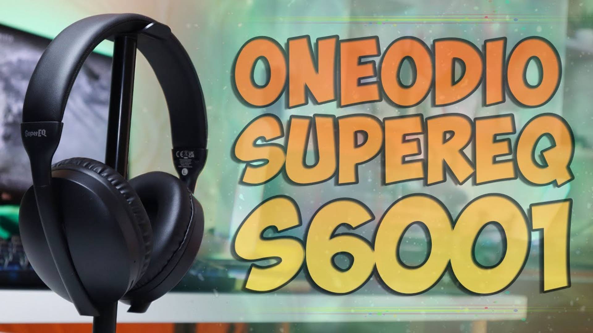 Oneodio SuperEQ S6001 Обзор недорогих полноразмерных беспроводных наушников с FM Радио и Micro SD смотреть онлайн