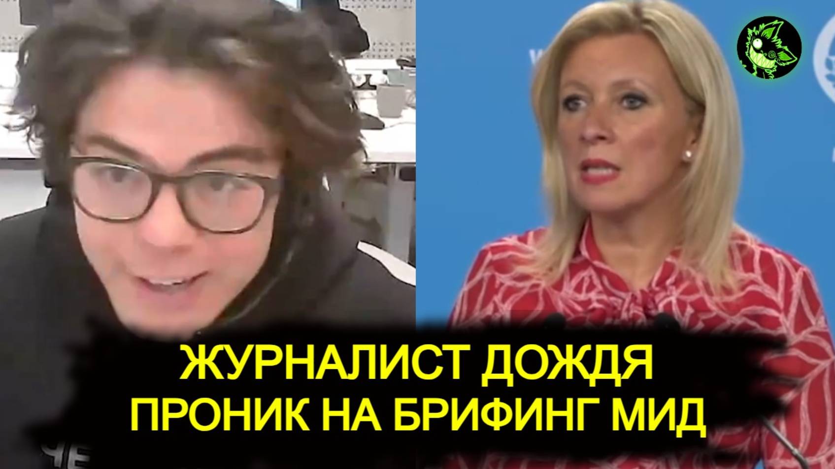 Журналист "Дождя" устроил истерику на брифинге МИД смотреть онлайн