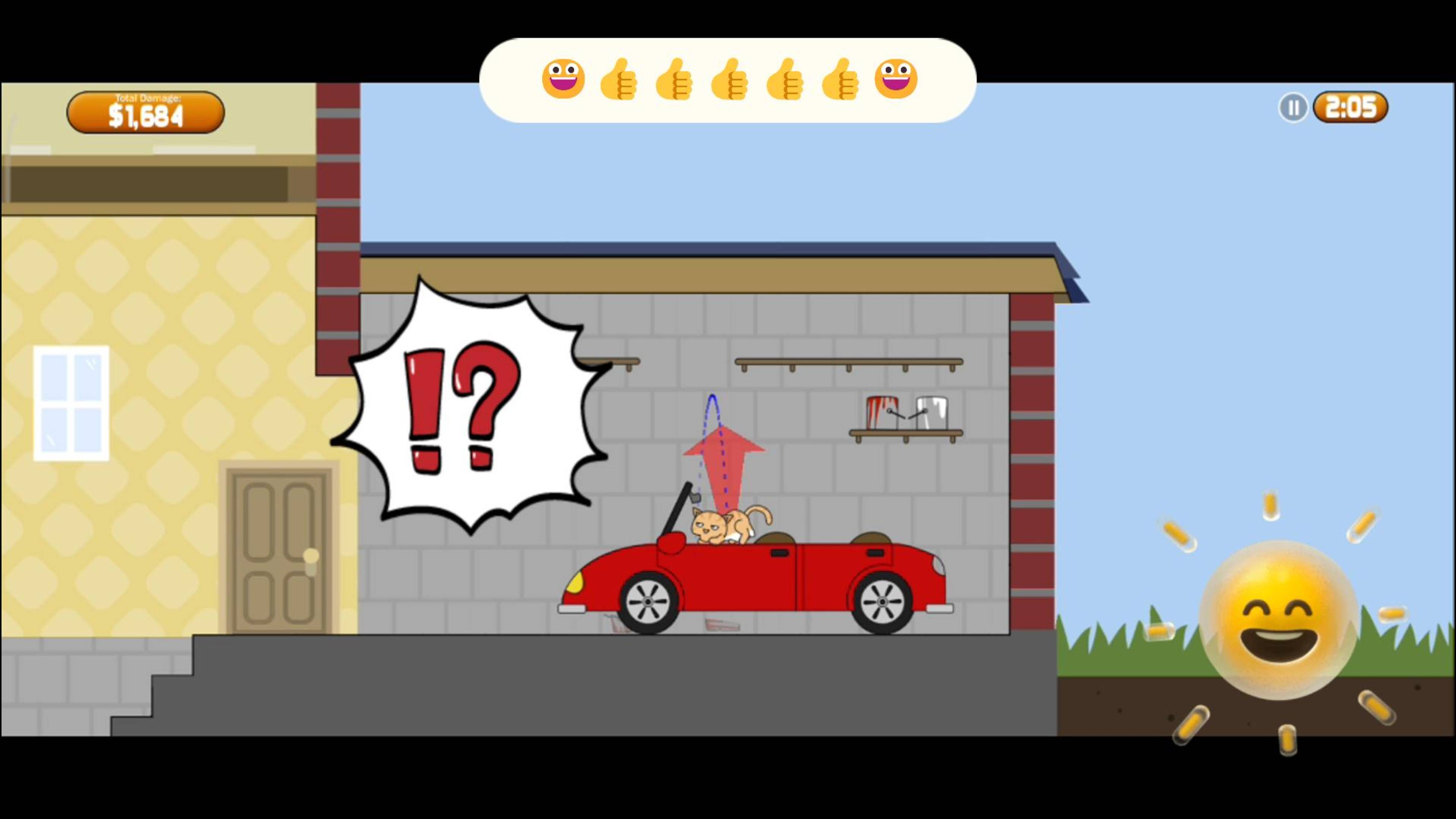 малыш комментирует игру, котик добрался до машины😂 #игры #маленькиеигры #котэ #котики