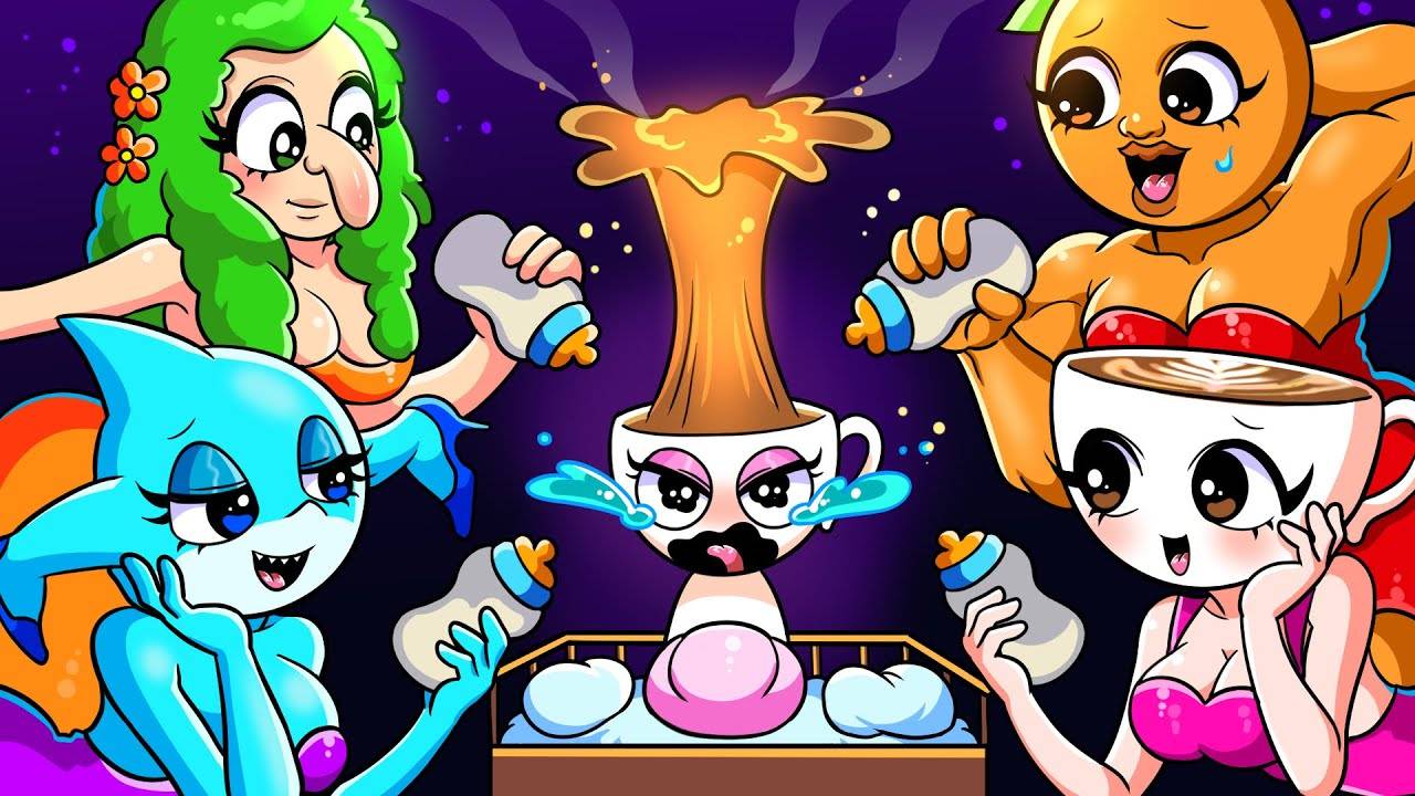 Кто настоящая мама Крошки Капуччины?☕️💕 Помогите найти ее! | Анимация "Брейнрот и Спрунки" смотреть онлайн