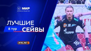 Лучшие сейвы 8-го тура | Мир РПЛ 2025/26