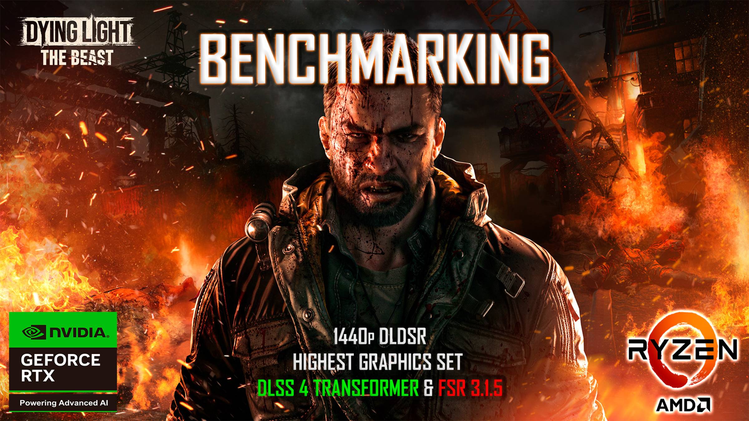 Dying Light: The Beast QHD RTX 3070 HIGHEST SET DLSS 4 AMD FSR 3.1.5 | Lenovo Legion 5 смотреть онлайн