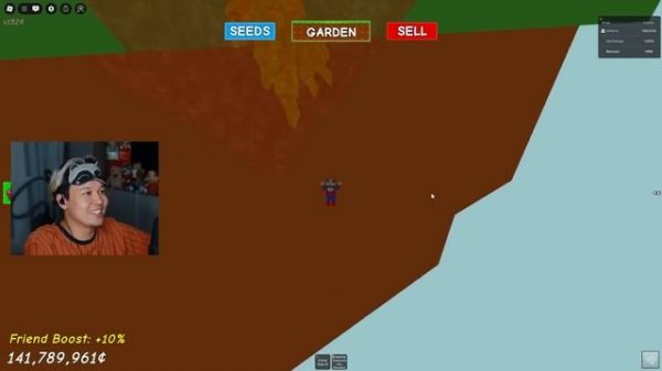 НАЧАЛ С НУЛЯ С КОМАНДОЙ МАЛЕНЬКИХ ВОРИШЕК в ВЫРАСТИ САД!  GROW a GARDEN!